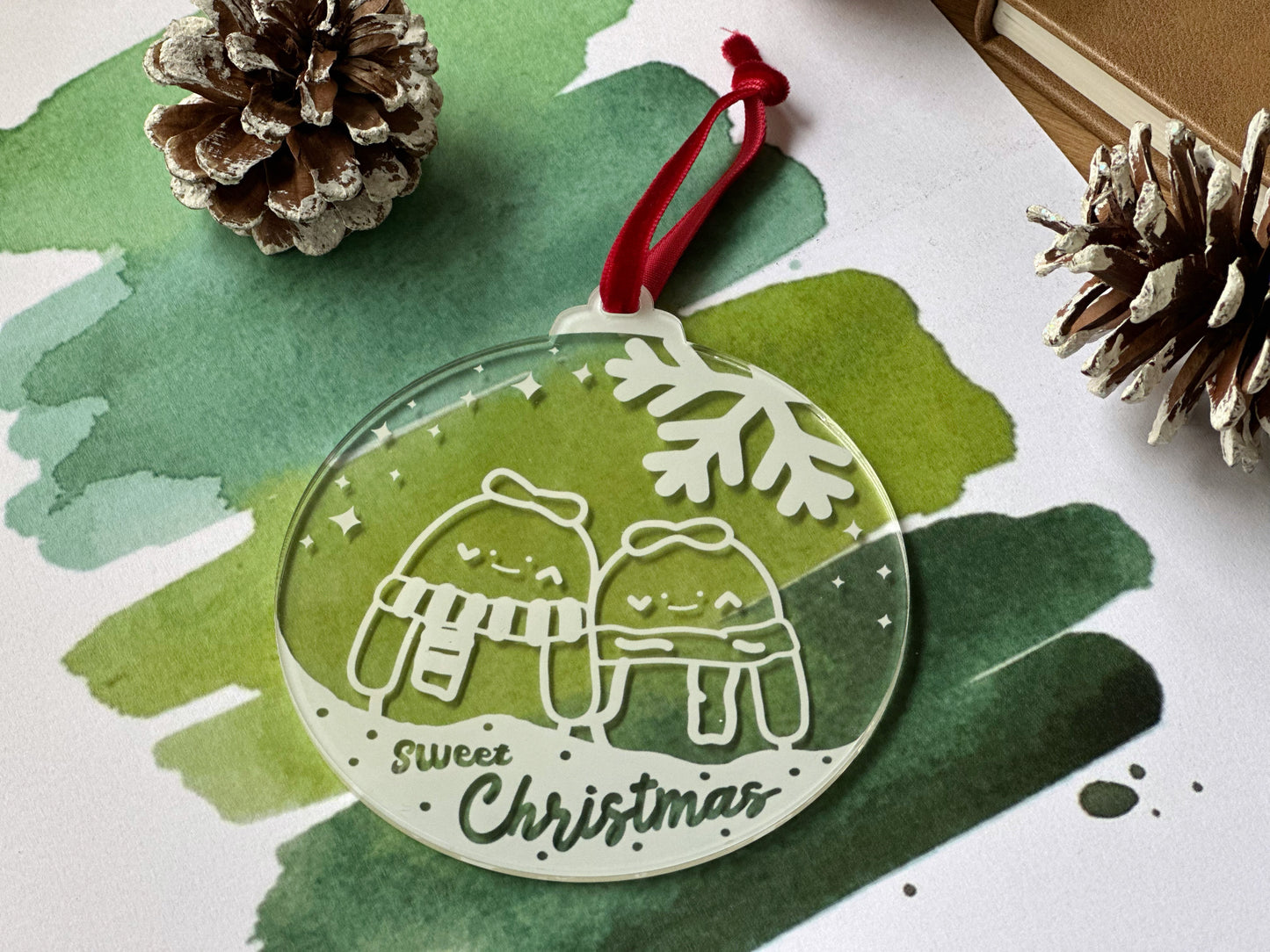 Dax & Bubbie 水晶球聖誕掛飾