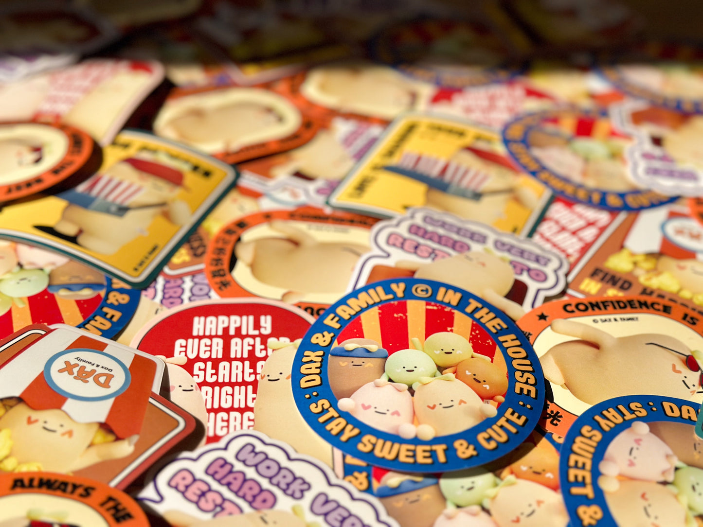 "Work Hard to Rest" Sticker