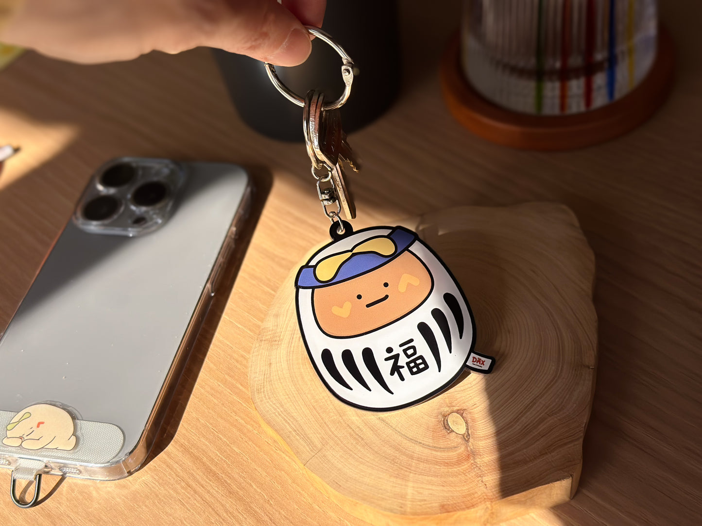 Dax & Family Daruma Keyring Blind Box