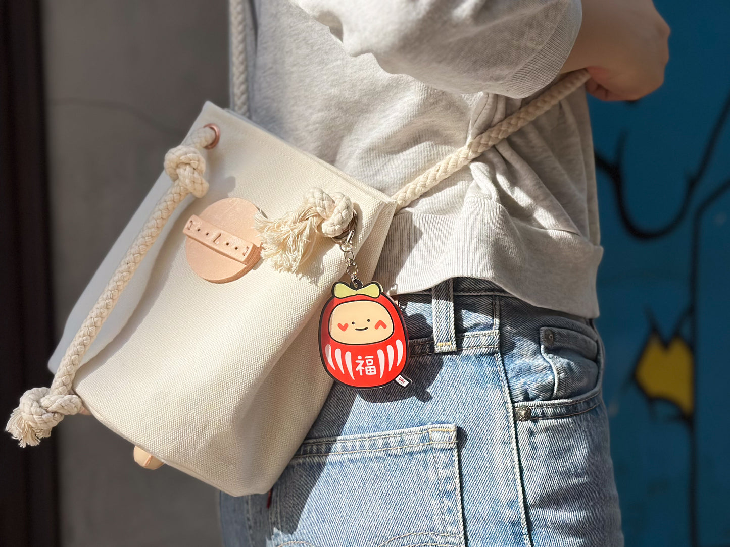 Dax & Family Daruma Keyring Blind Box