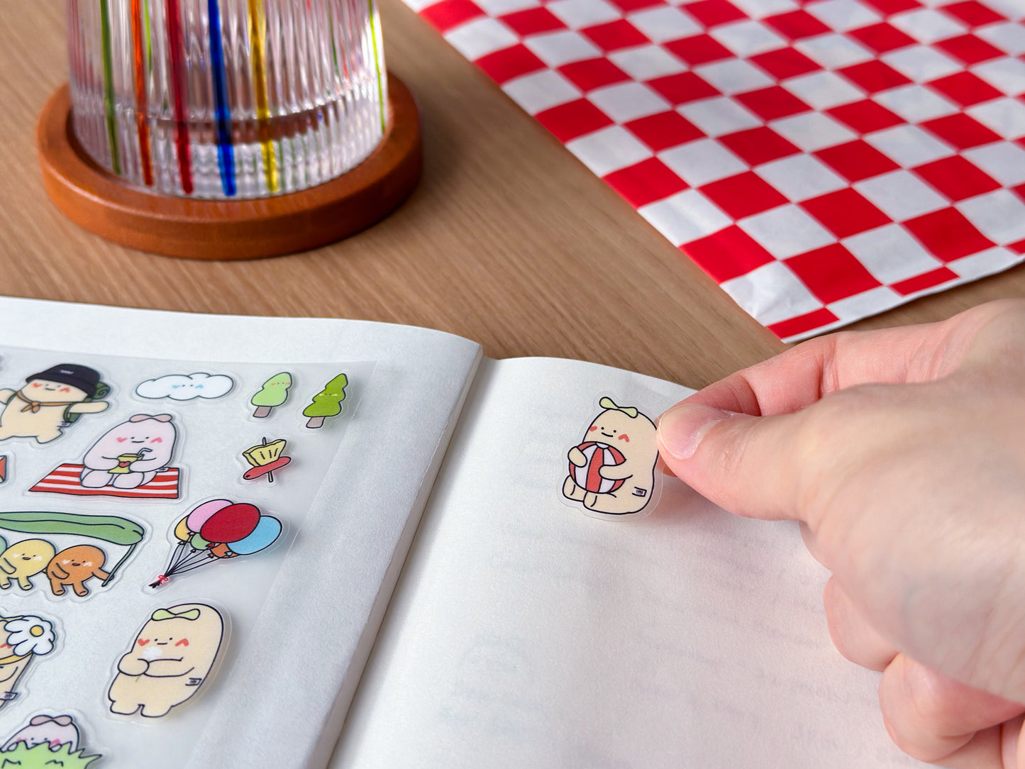 "Sunny Picnic Day" Sticker
