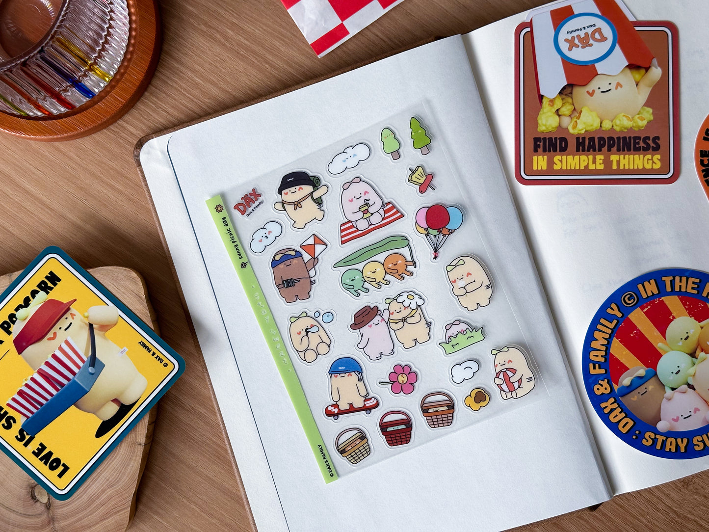 "Sunny Picnic Day" Sticker
