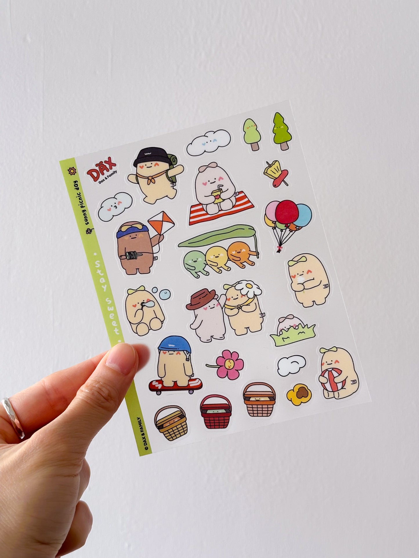 "Sunny Picnic Day" Sticker