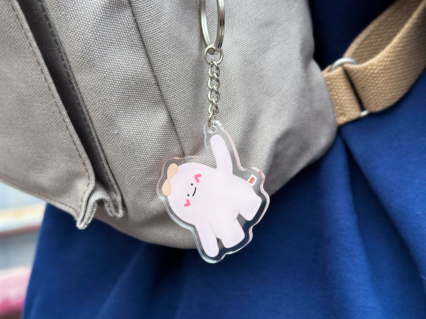 "Hang with Bubbie" Keyring