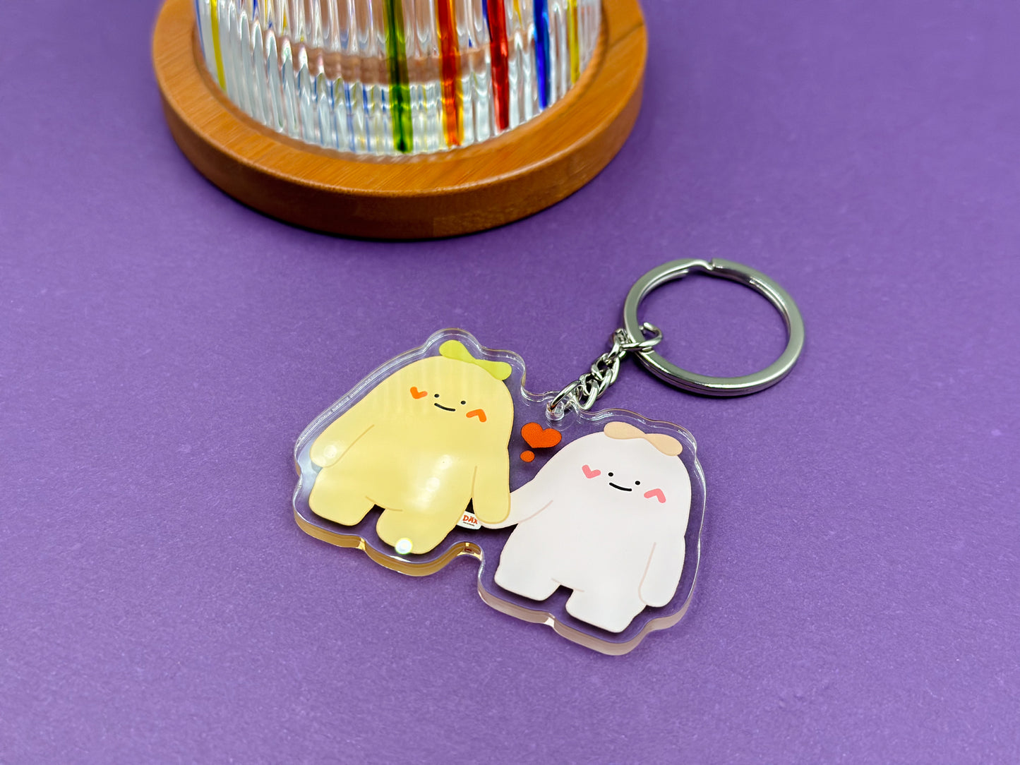 “Love is in the Air” Keyring