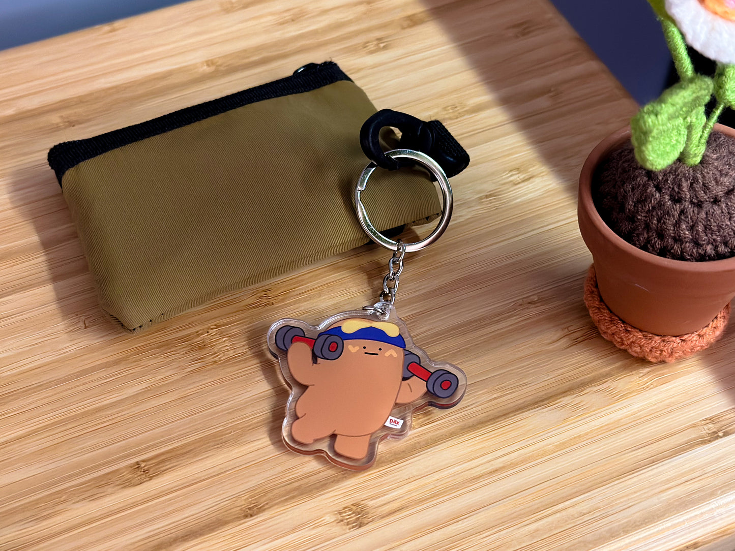 "Gym Boy Jake" Keyring