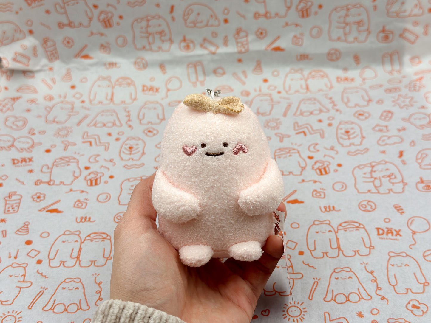 "Always Side by Side" Magnetic Plush Keyring