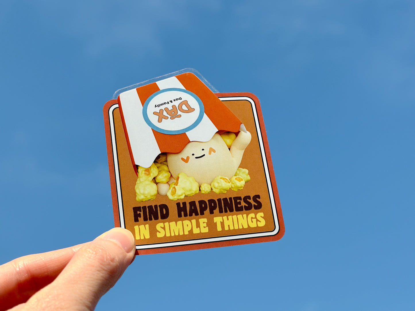 "Happiness is Simple" Sticker