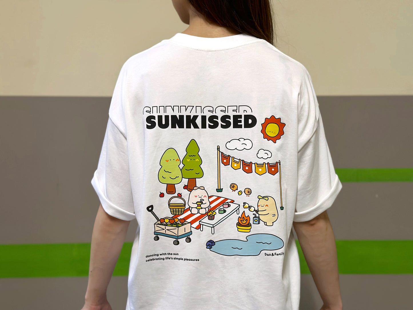 "Sunkissed" Oversized Tee