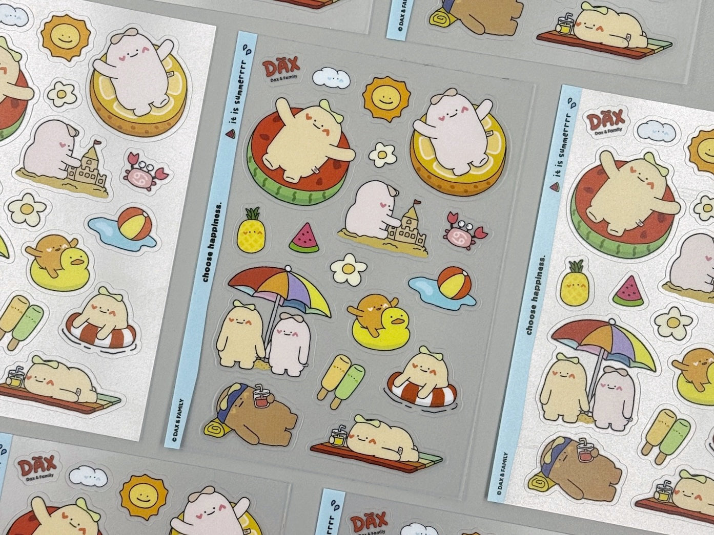 "Beach Party" Sticker