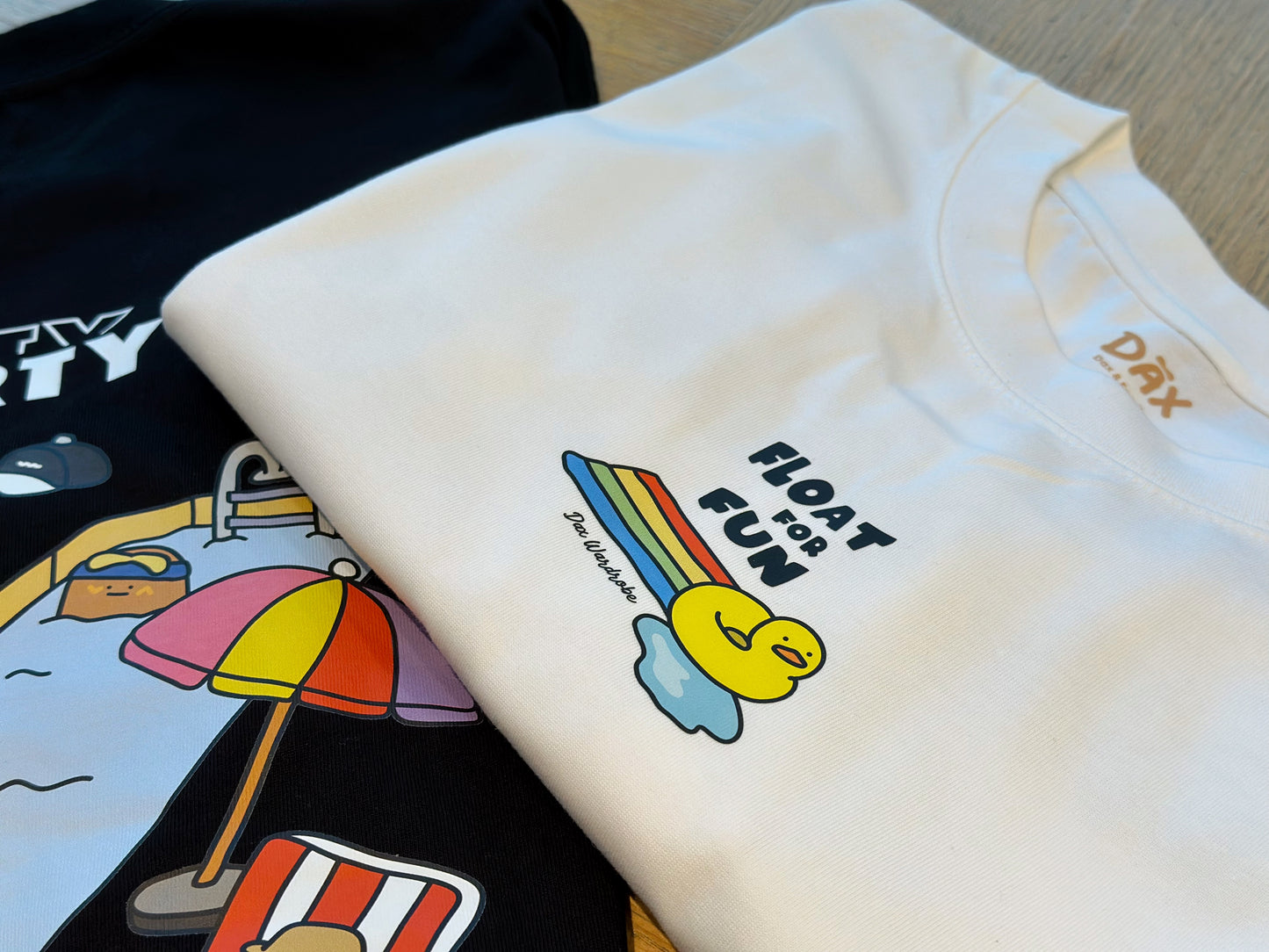 "Pool Party" Oversized Tee