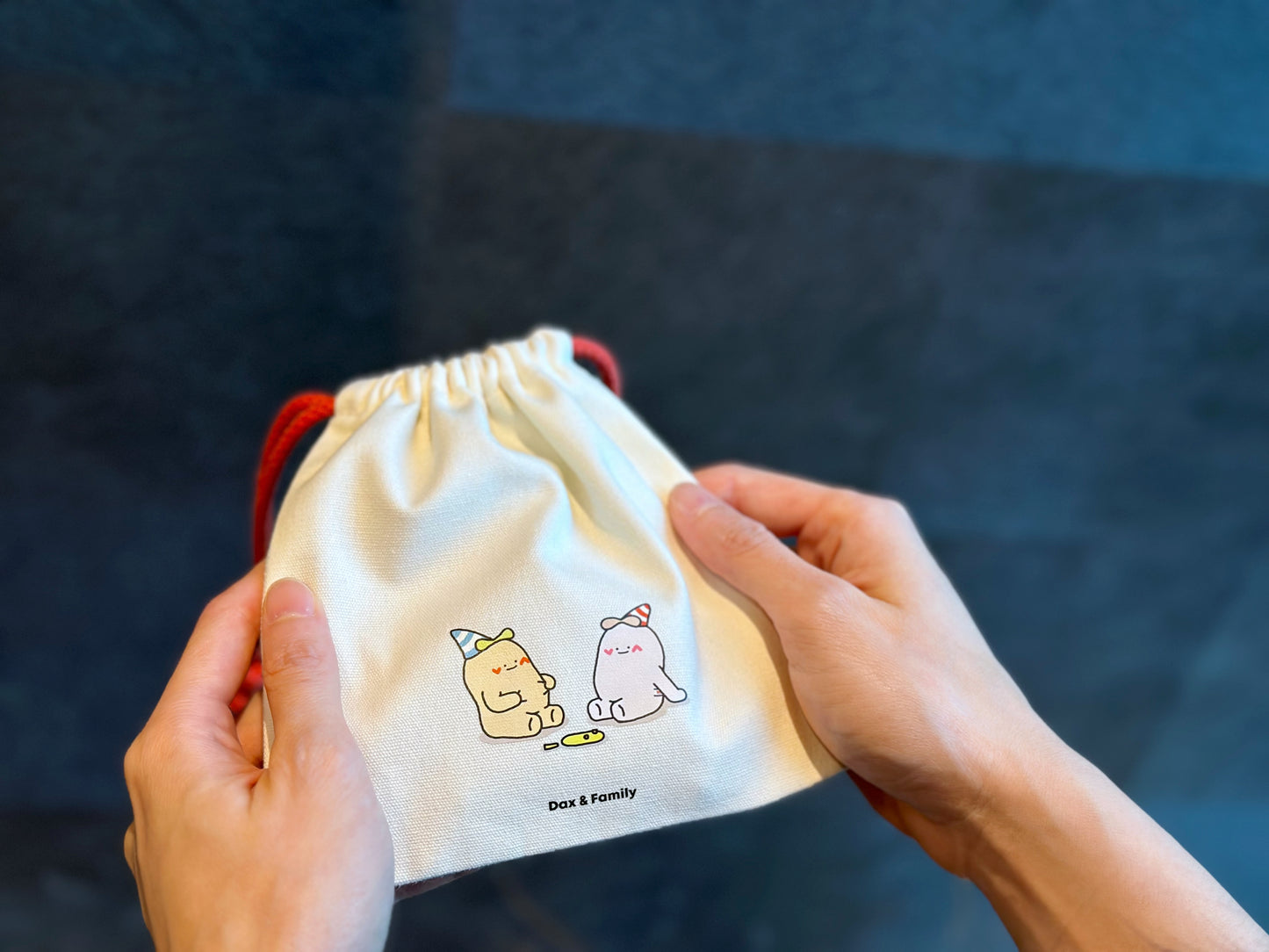"Dax Day" Drawstring Bag