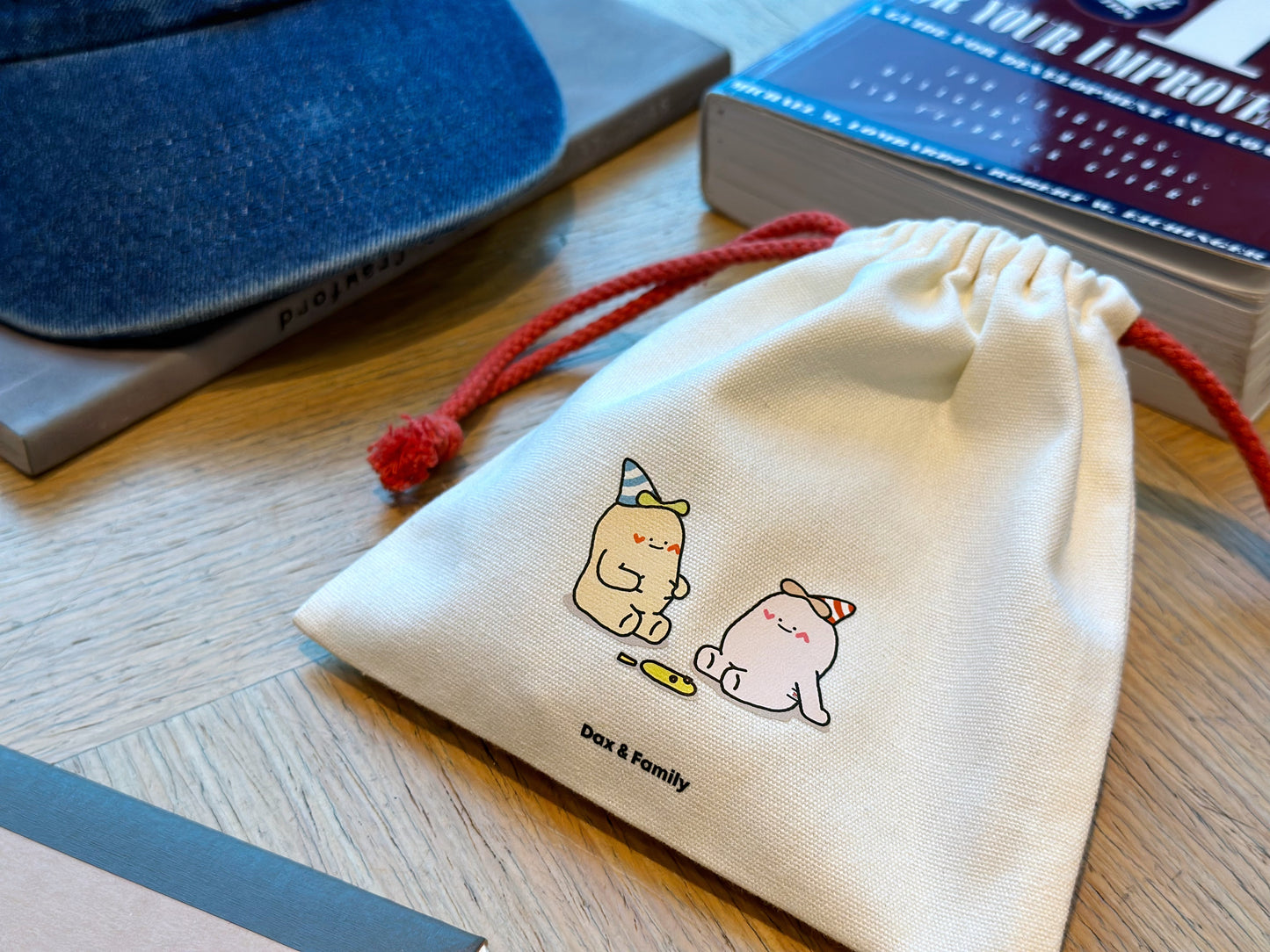 "Dax Day" Drawstring Bag