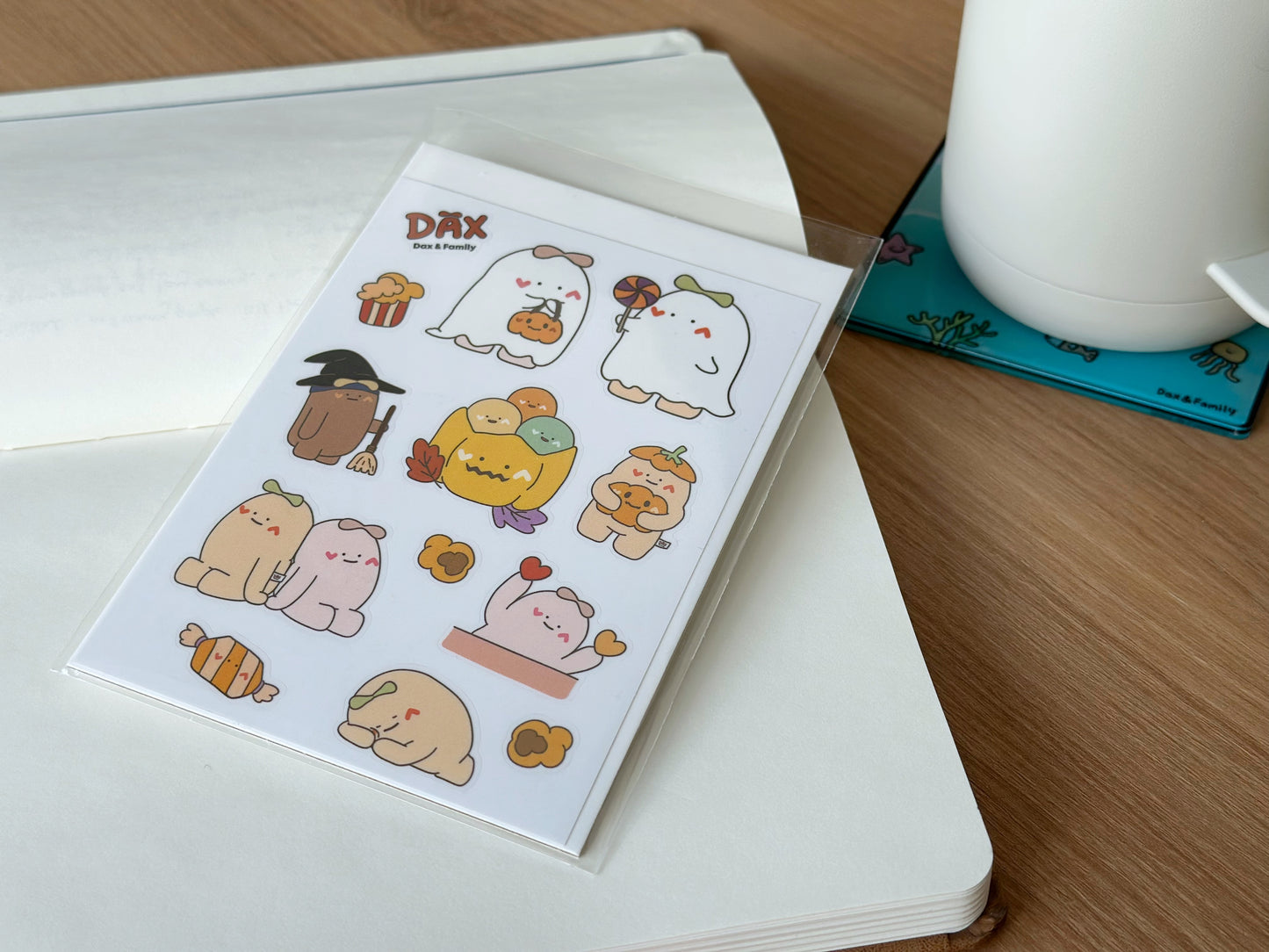 "Trick or Treat" Sticker