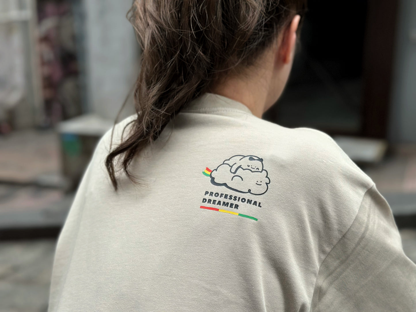 "Full-time Dreamer" Oversized Tee