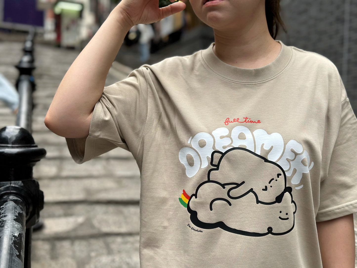 "Full-time Dreamer" Oversized Tee