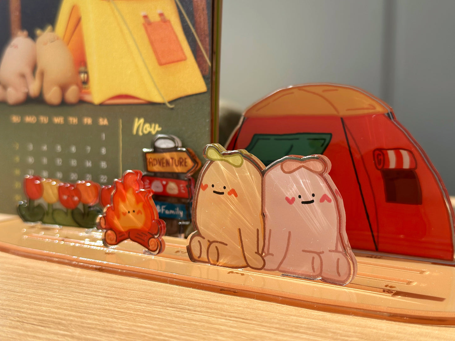 "Dax & Family" Character Standee AcryArt Blind Bag