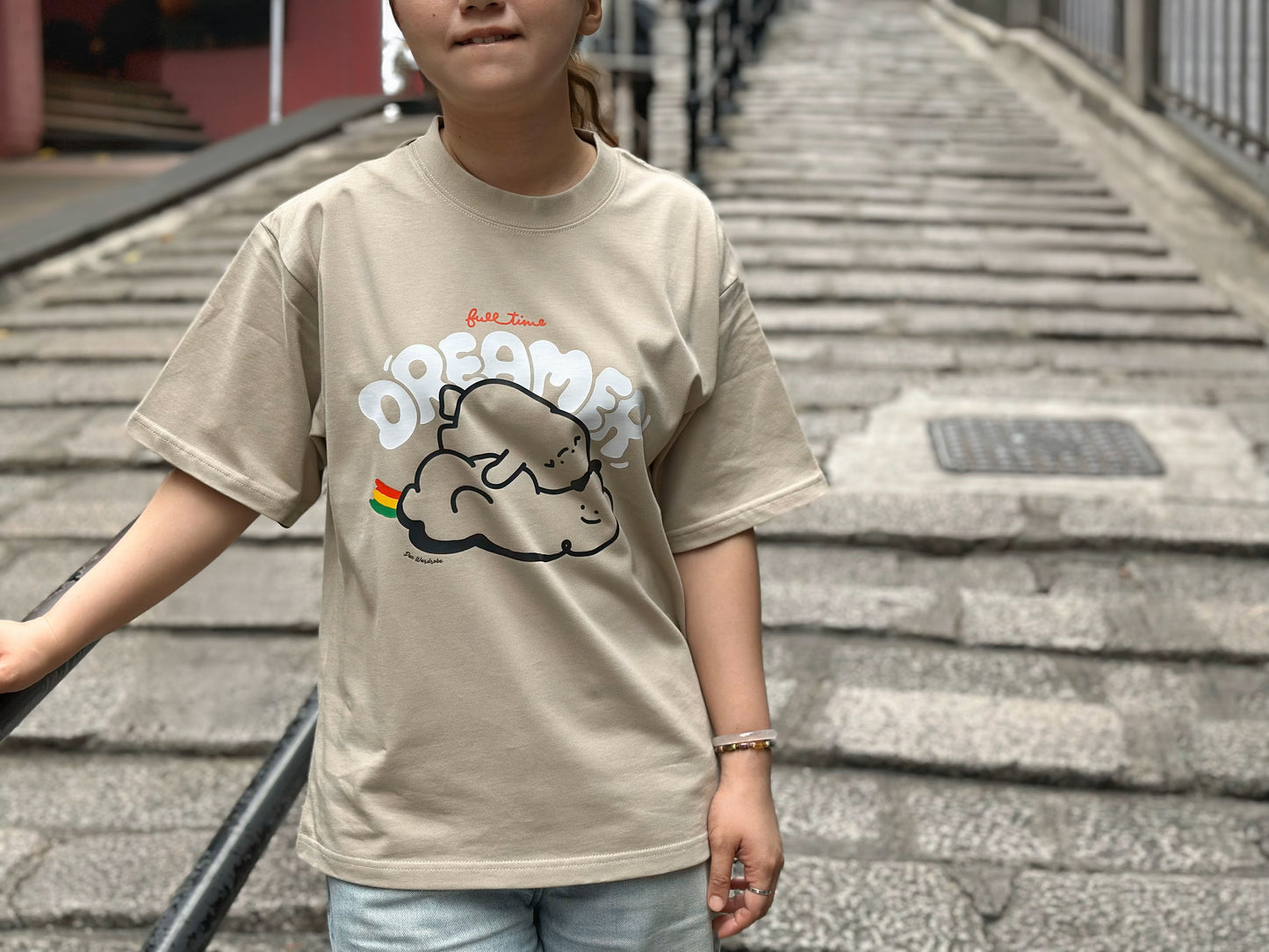 "Full-time Dreamer" Oversized Tee
