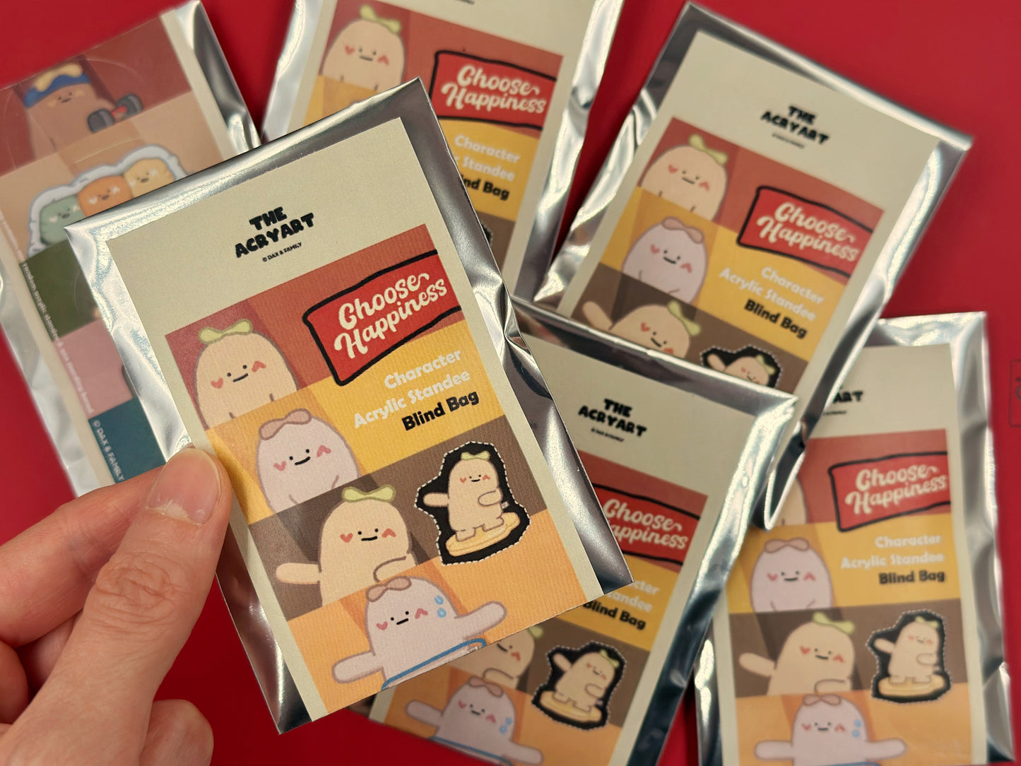 "Dax & Family" Character Standee AcryArt Blind Bag