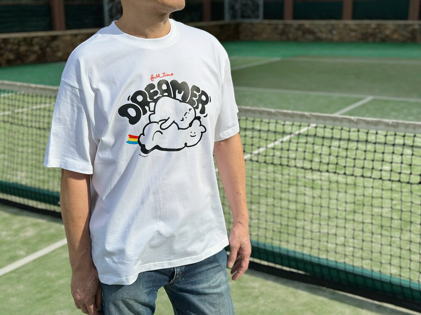"Full-time Dreamer" Oversized Tee