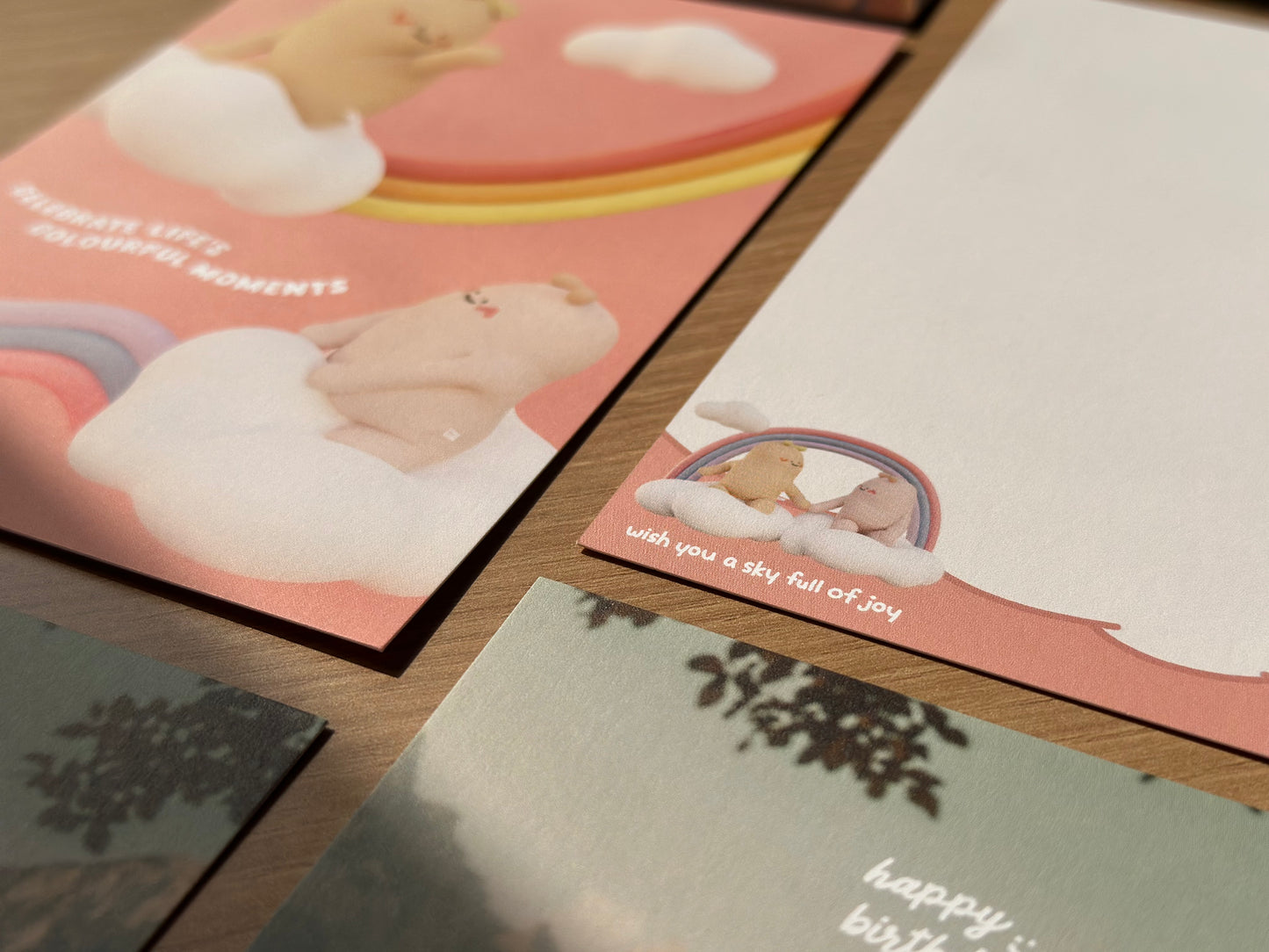 "Celebrating Colourful Moments" Card