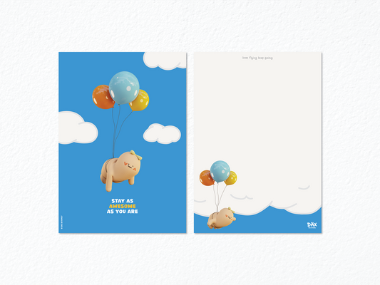 "Wishing Balloon" Card