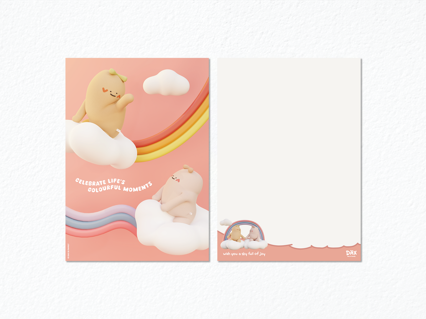 "Celebrating Colourful Moments" Card