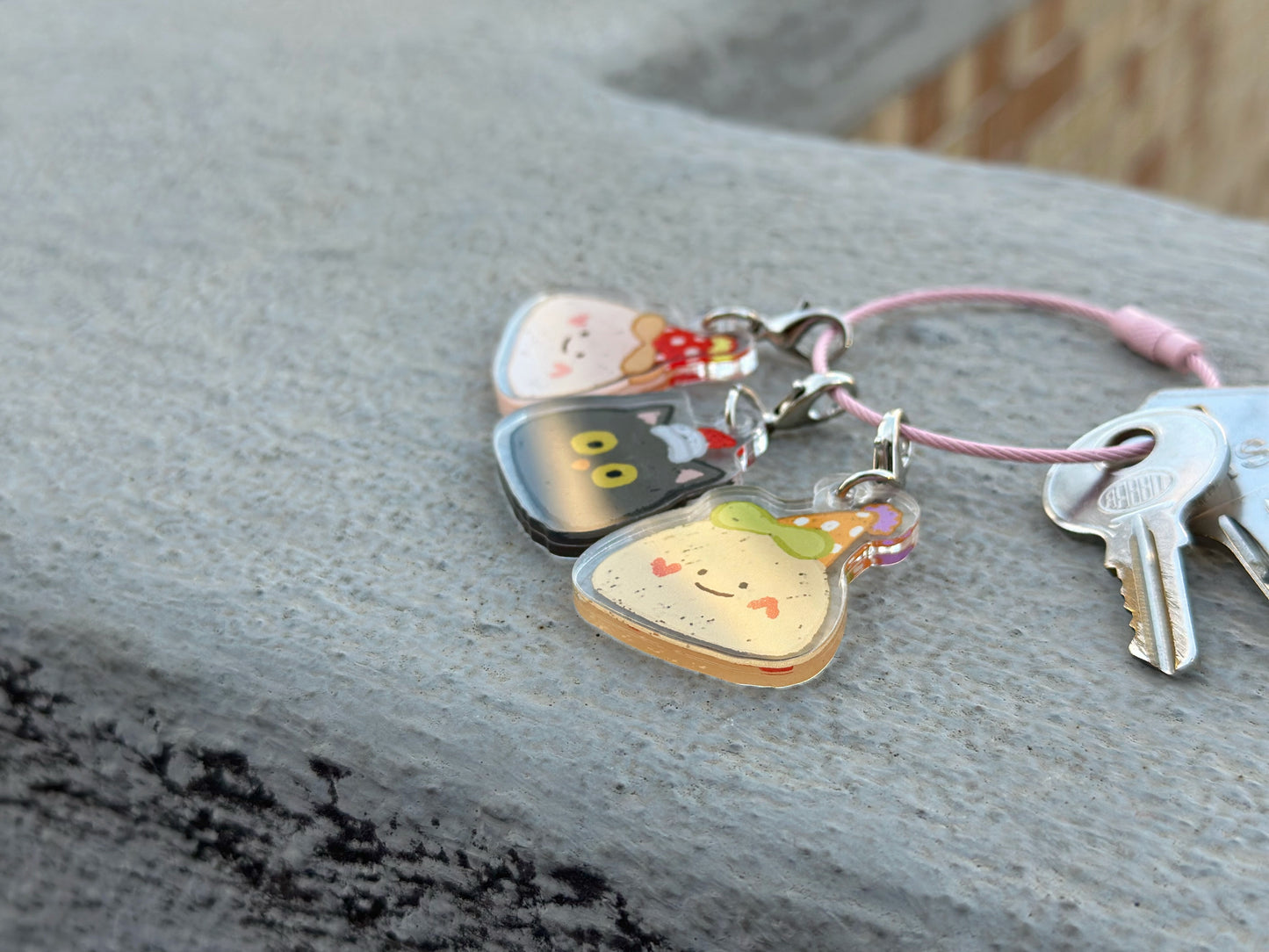 "Join the Party" Keyring
