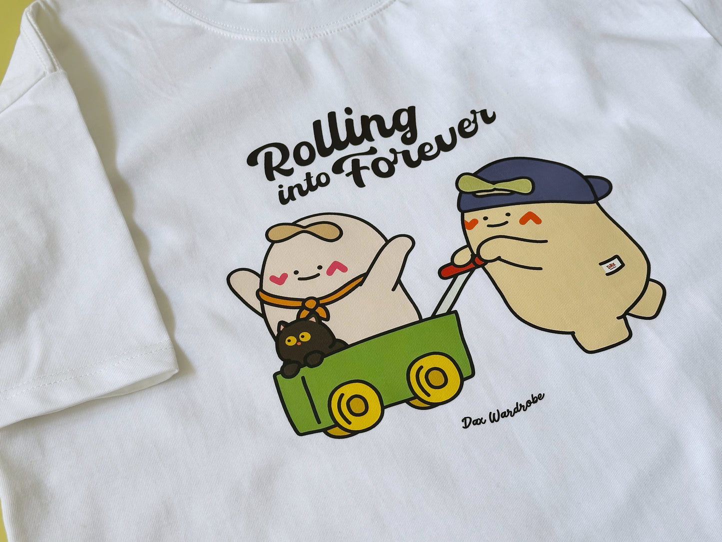 "Rolling into Forever" Oversized Tee