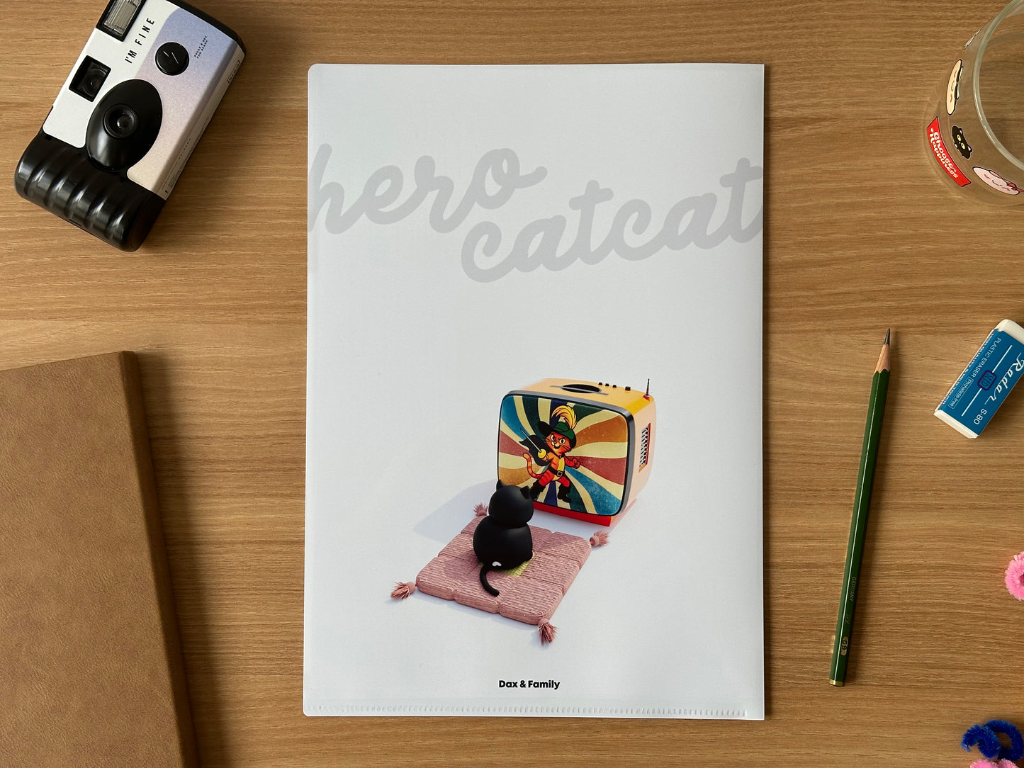"Hero Pepper" Plastic Folder