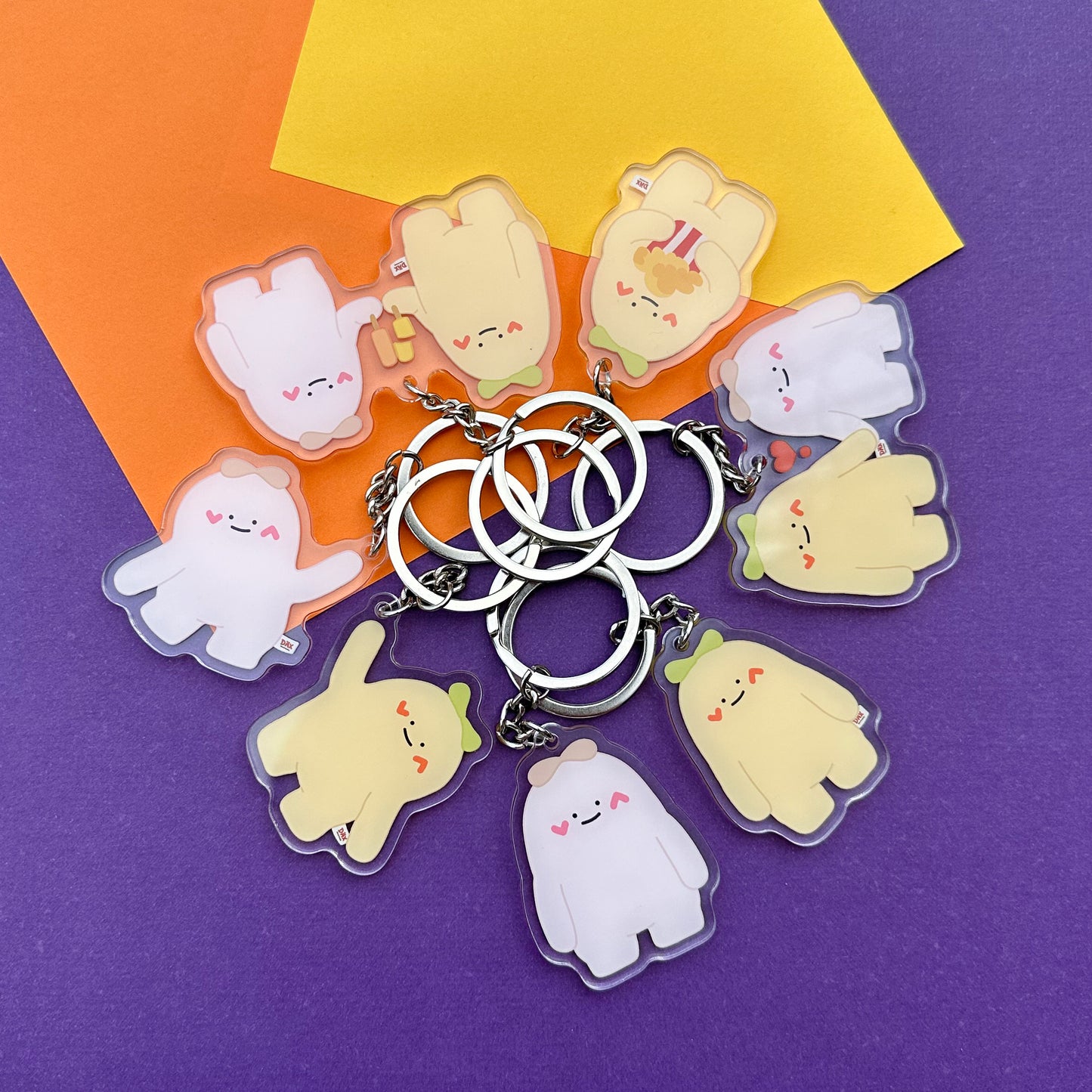 "Hang with Bubbie" Keyring