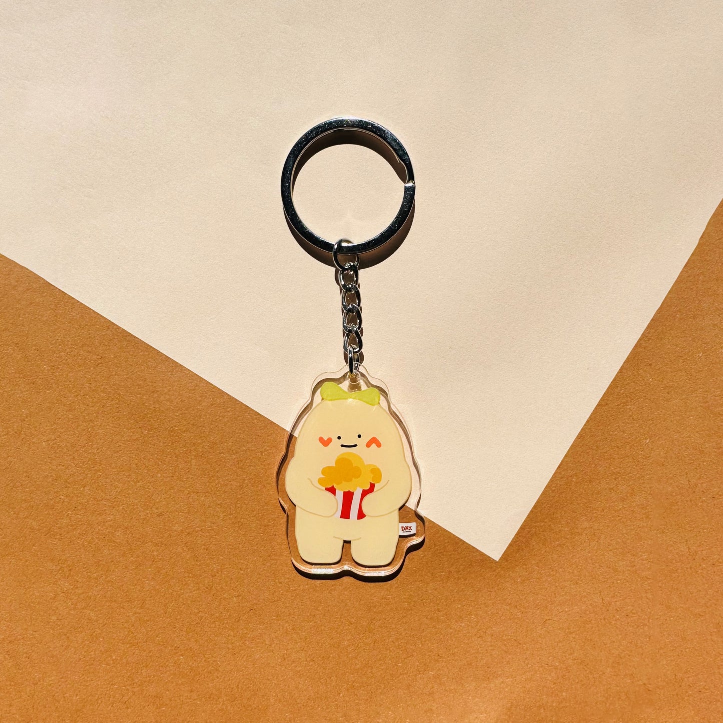 "Popcorn Love" Keyring