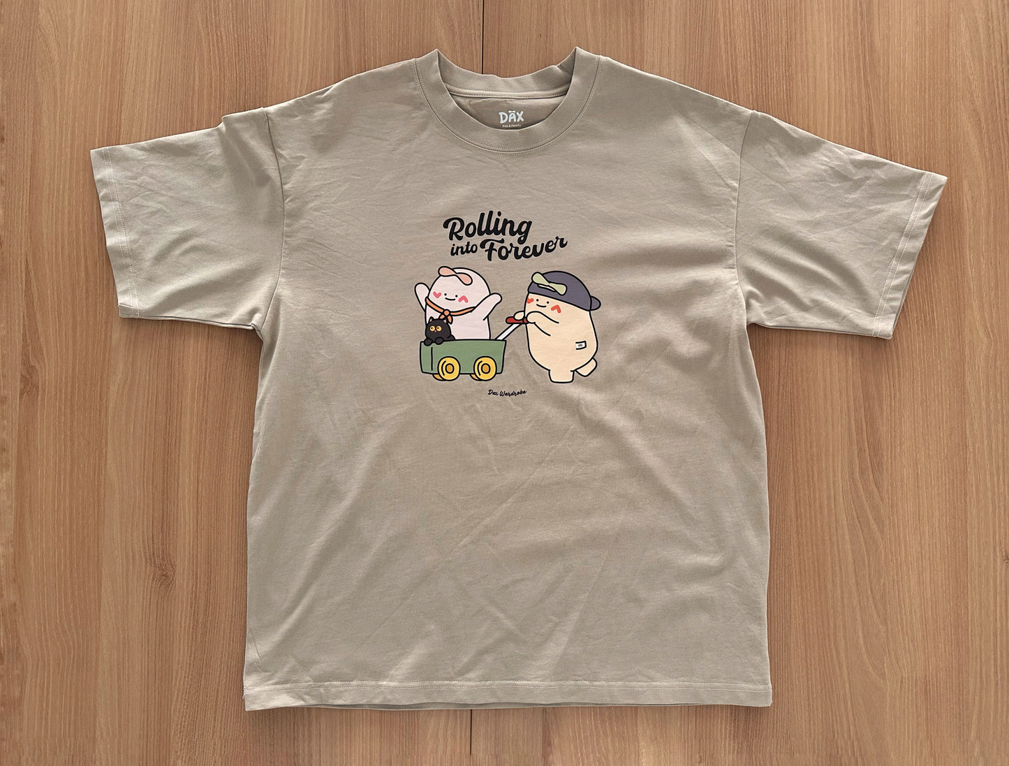 "Rolling into Forever" Oversized Tee