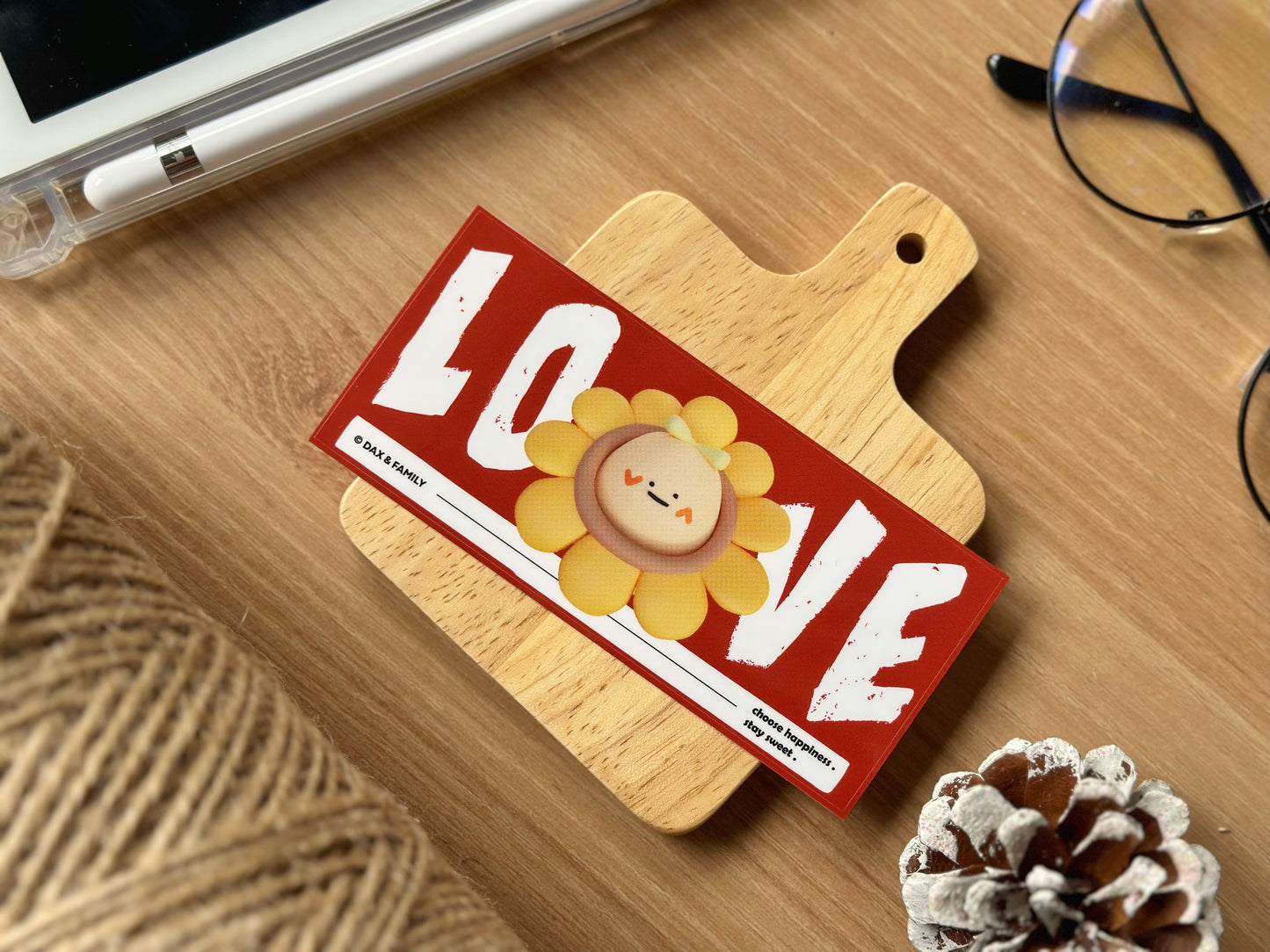L-O-V-E Dax 貼紙