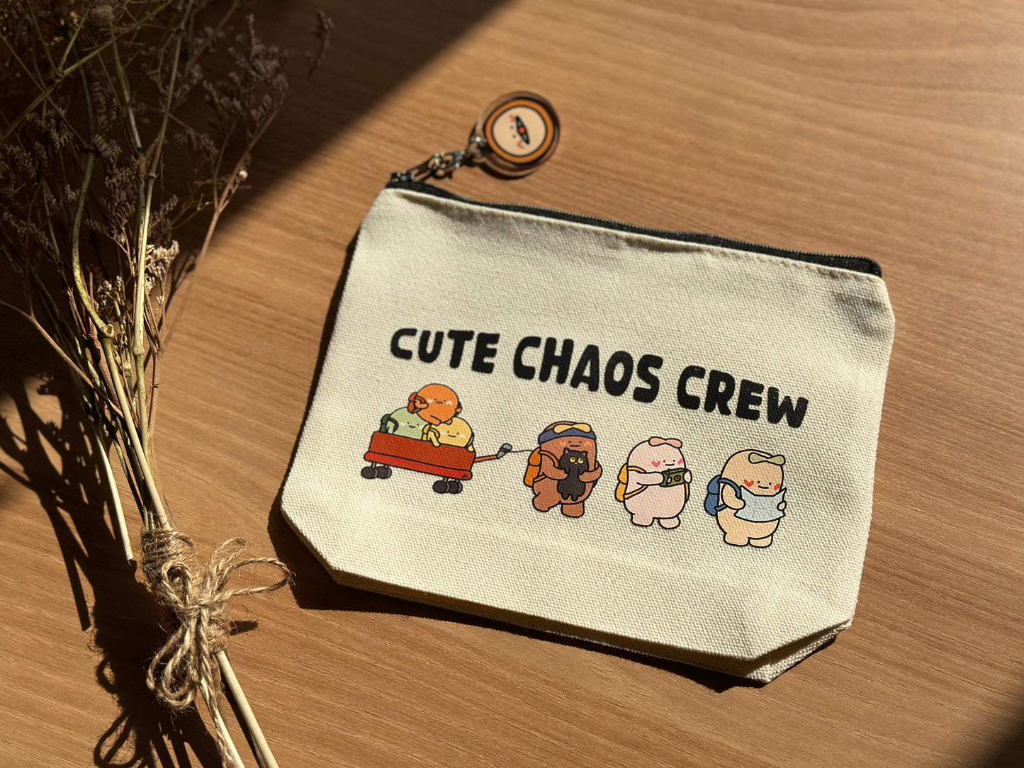 Cute Chaos Crew Adventure Pouch