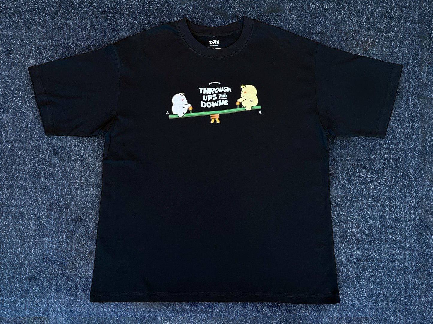 "Ups & Downs" Oversized Tee