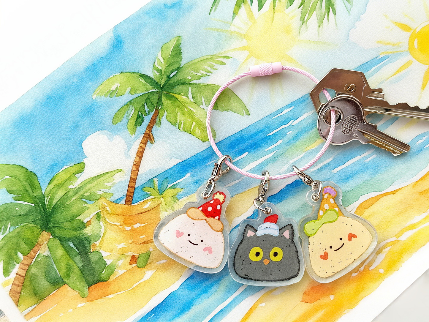 "Join the Party" Keyring