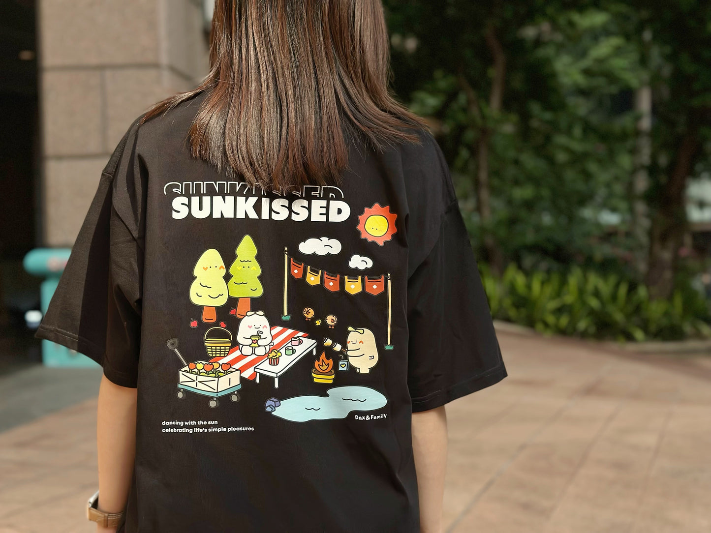 "Sunkissed" Oversized Tee