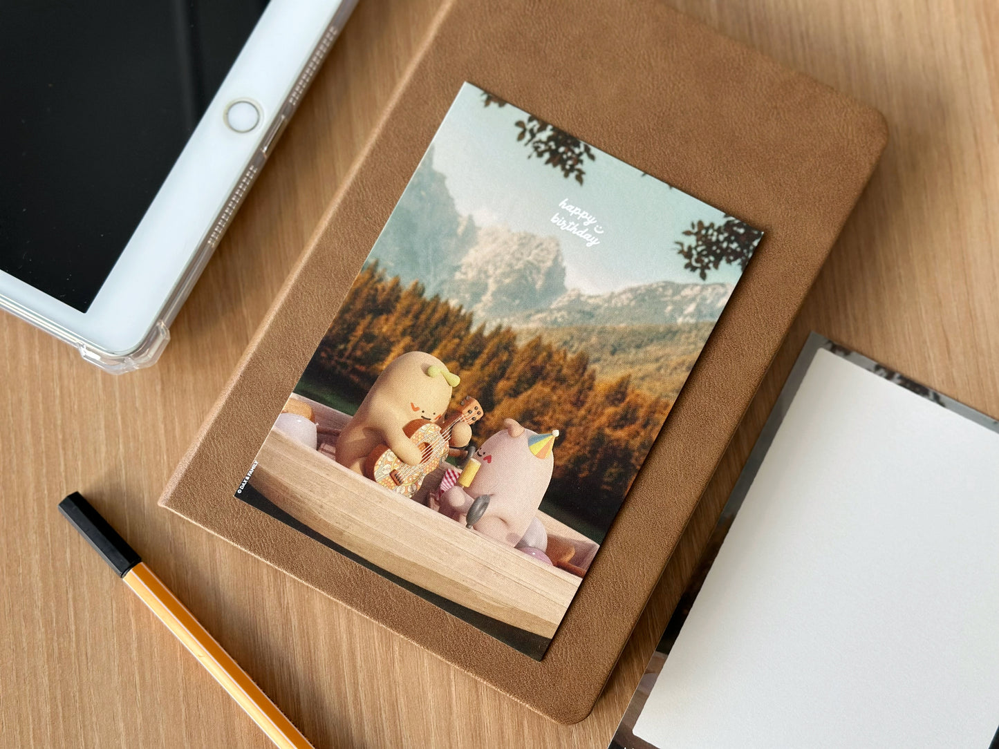 "Birthday Little Boat" Card
