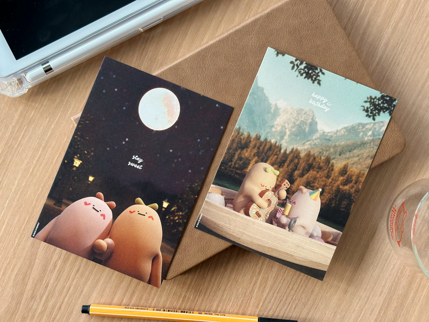 "Moon & You" Card