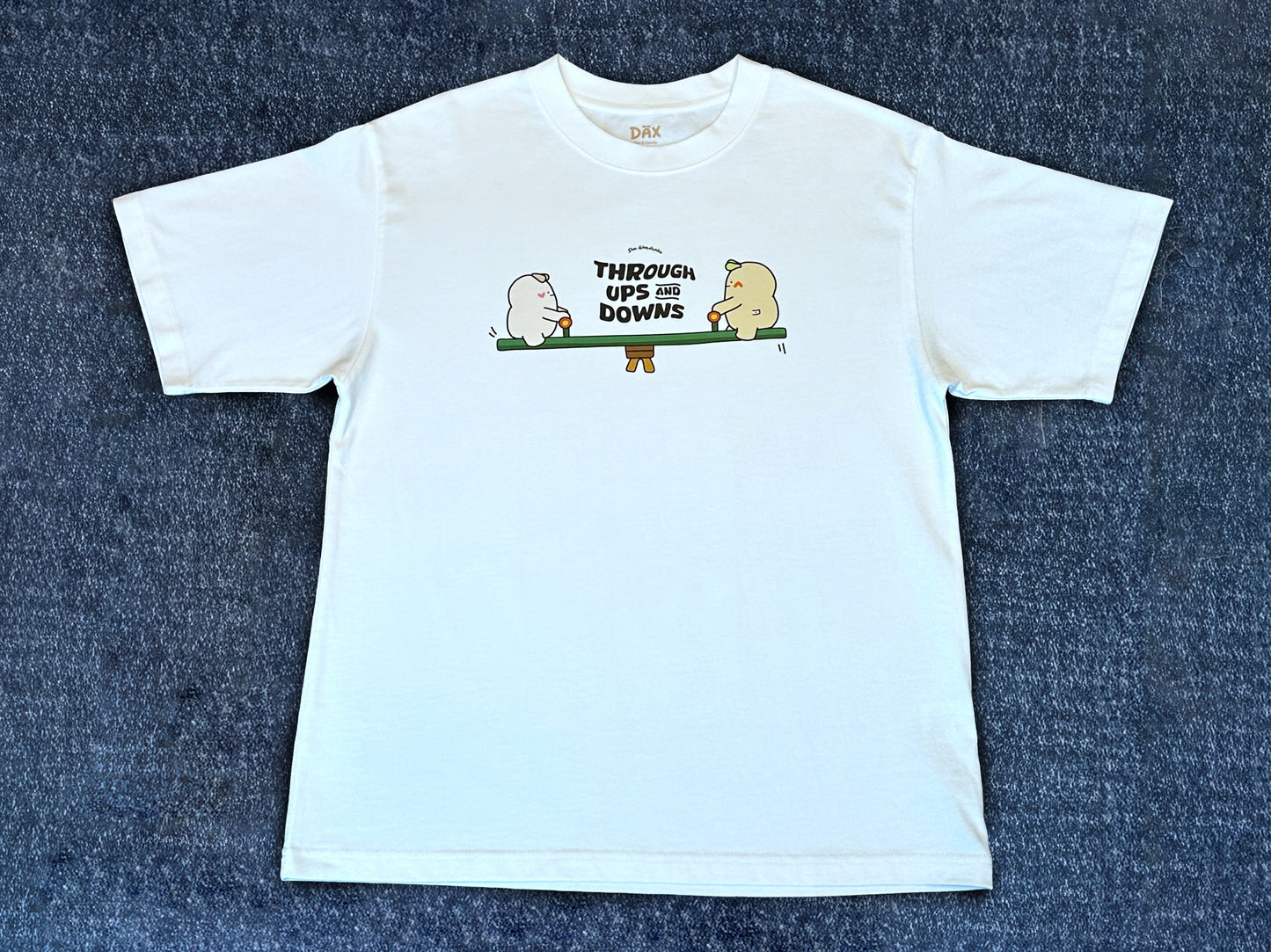 "Ups & Downs" Oversized Tee