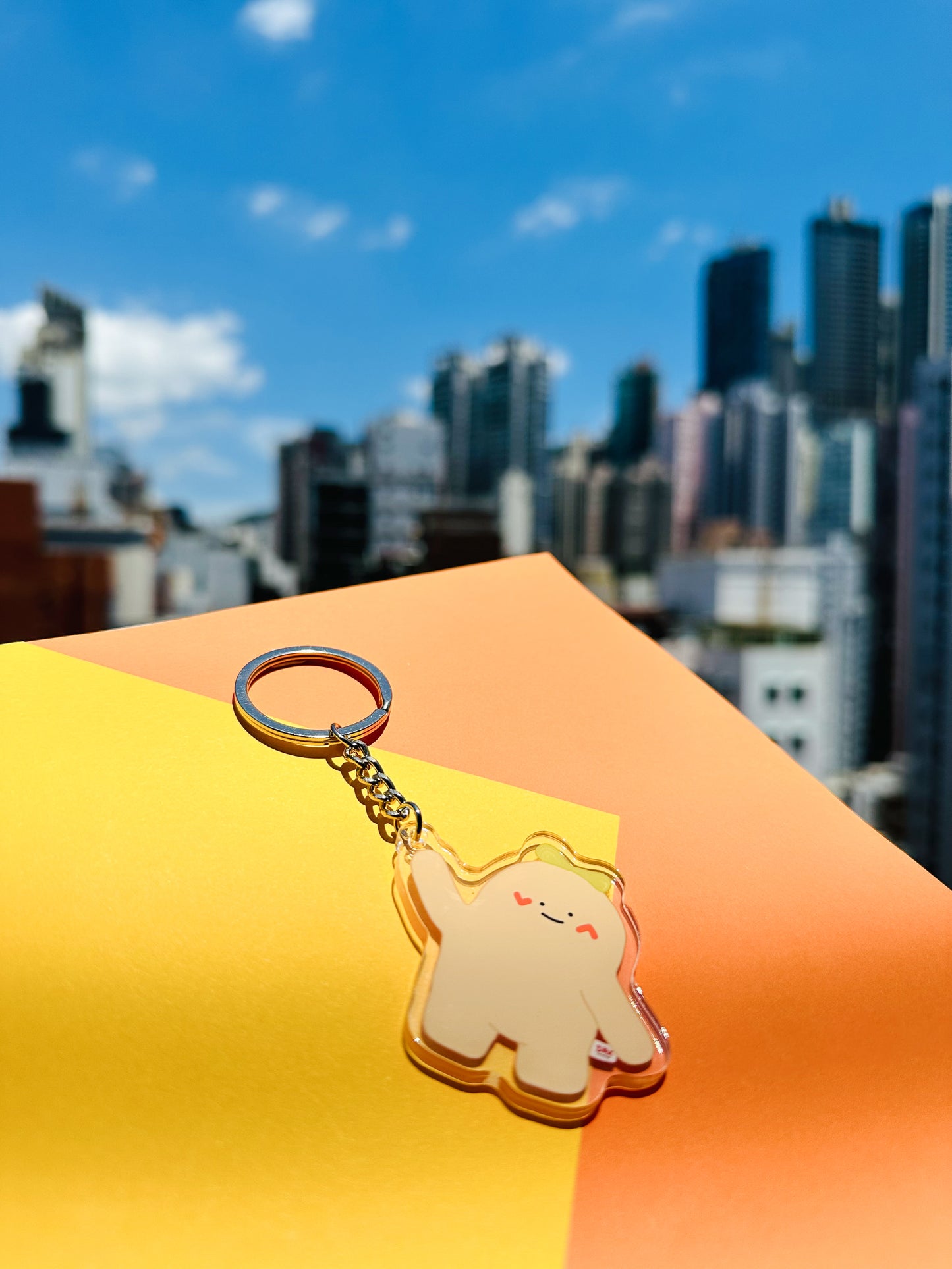 "Hang with Dax" Keyring