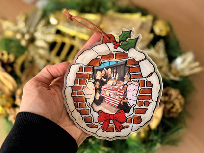 Festive Frame Christmas Ornament