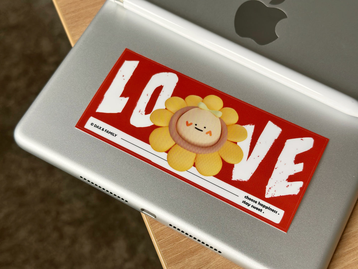 “L-O-V-E Dax” Sticker