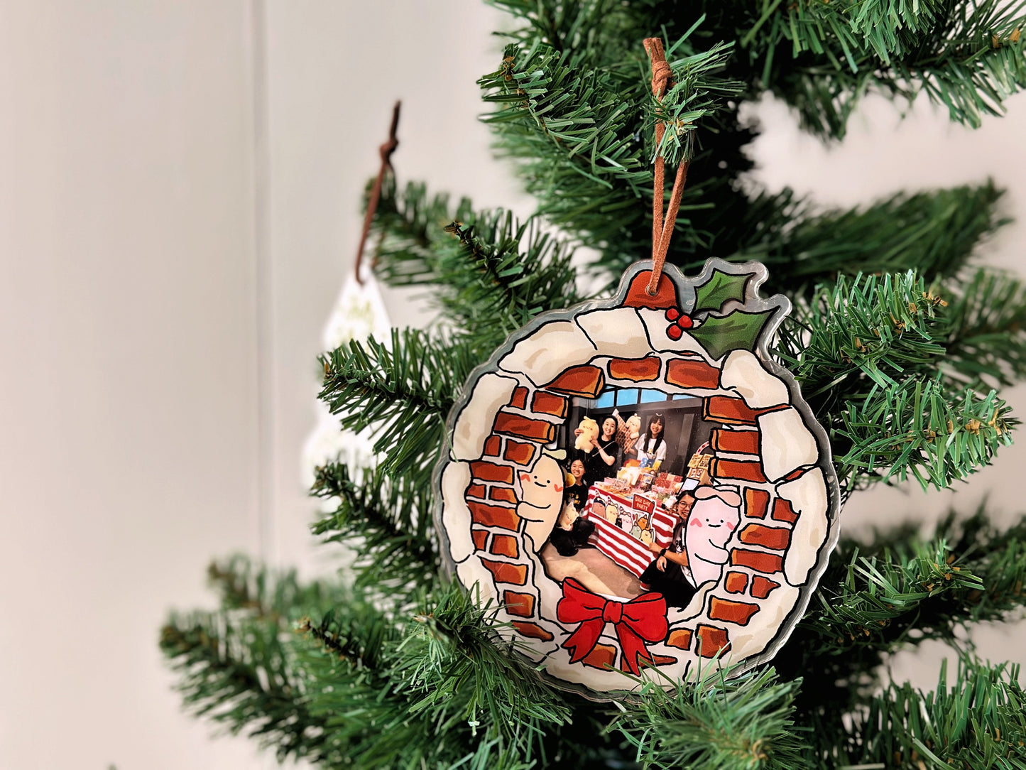 Festive Frame Christmas Ornament