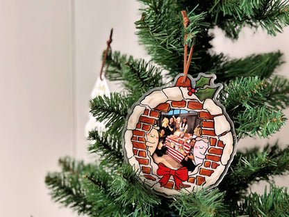 Festive Frame Christmas Ornament