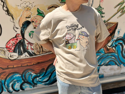 "Rolling into Forever" Oversized Tee