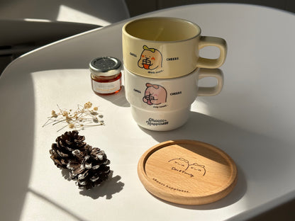 Choose Happiness 木杯墊