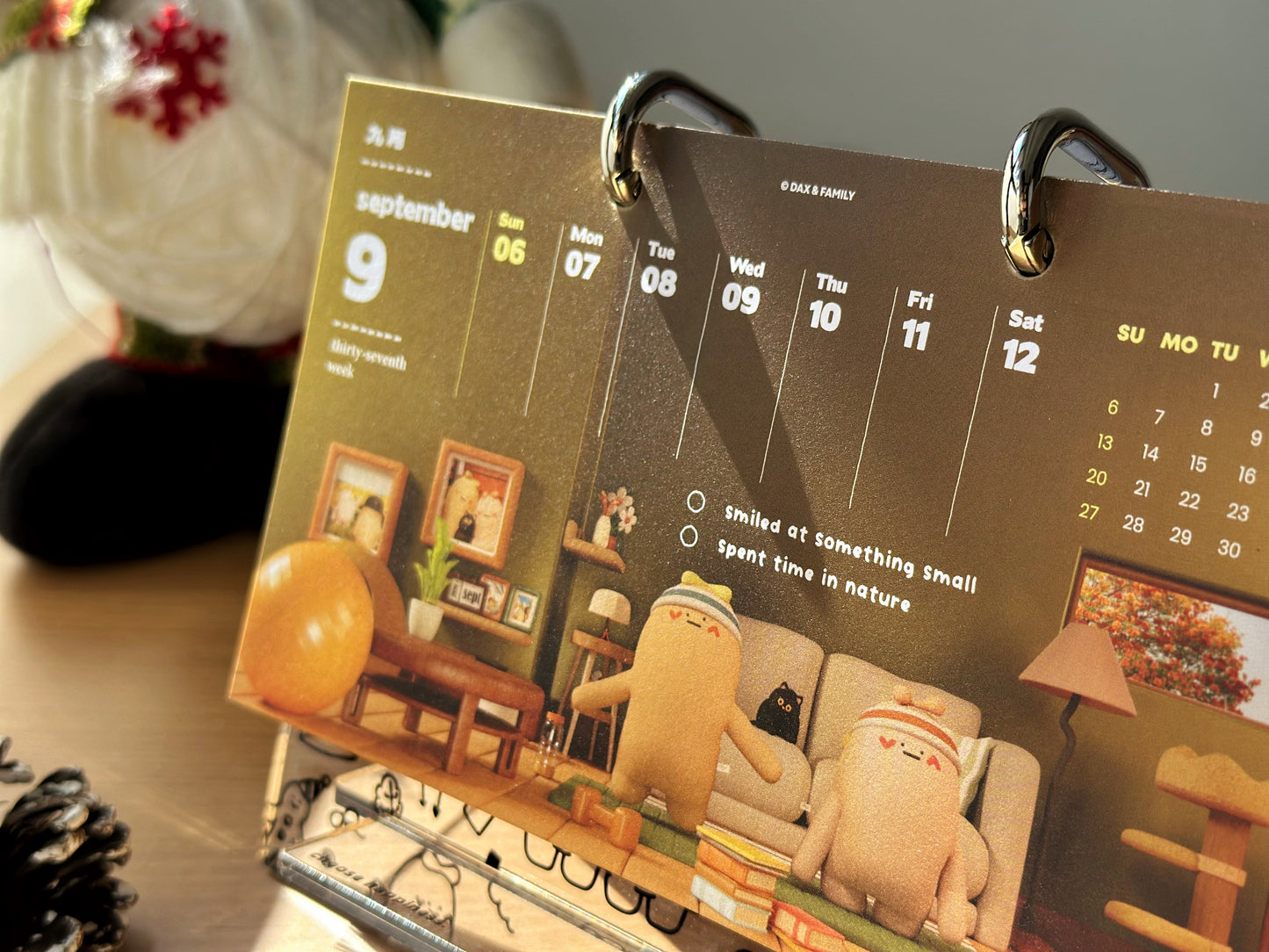 Dax & Family 2026 Calendar