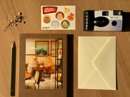 生日溫馨餐廳卡